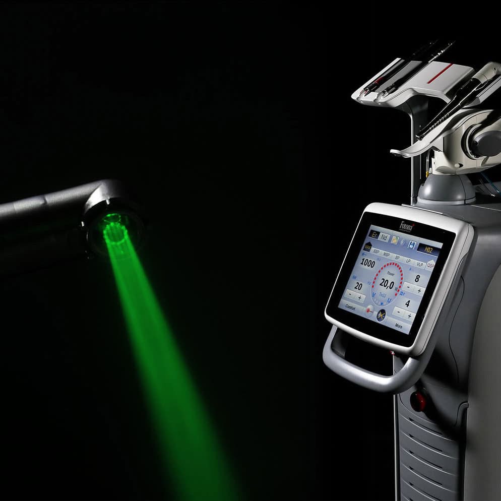 Dental laser used for minimally invasive gum disease treatment at Transcend