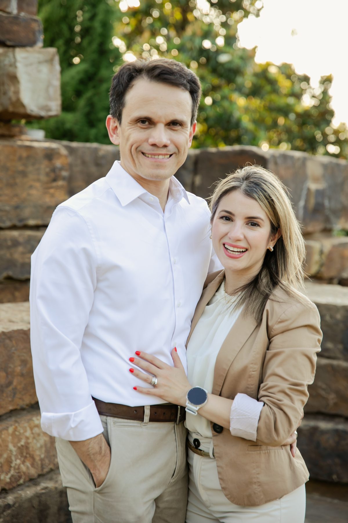 Dr. Sandra and her husband Fabian